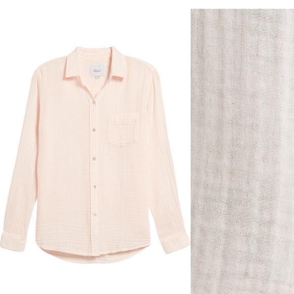 Rails Ellis cotton gauze button up shirt - Picture 3 of 3